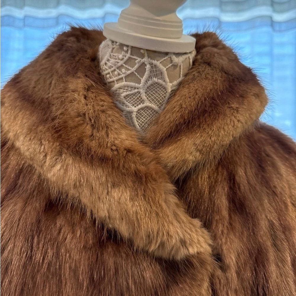Brown Mink Jacket